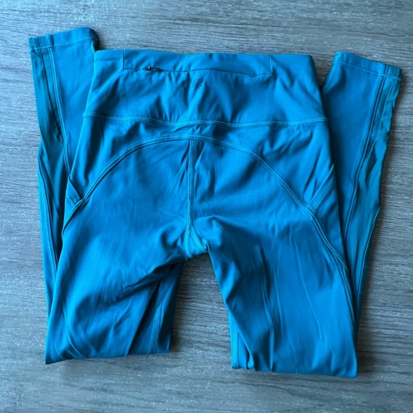 Athleta woman’s teal green high waist leggings - Picture 6 of 7